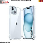 Transparent Back Cover For iPhone 15