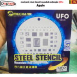 MECHANIC UFO Rounded Rectangle Hole Steel Stencil Tin Planting Apple
