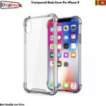 Transparent Back Cover For iPhone X