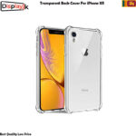 Transparent Back Cover For iPhone XR