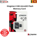 Kingston 4 GB microSD Flash Memory Card