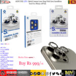 GENUINE LITO  Metal Camera Lens Ring With Easy Installtion  Tool For iPhone APPLE