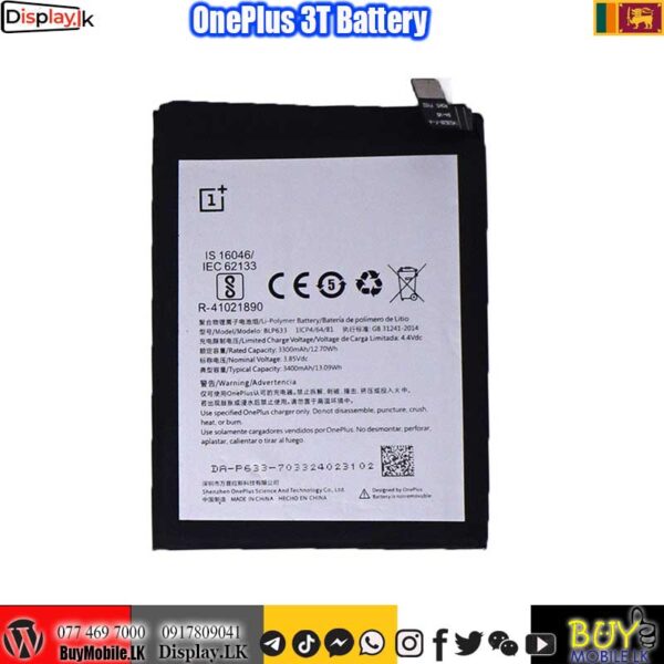 OnePlus 3T Battery