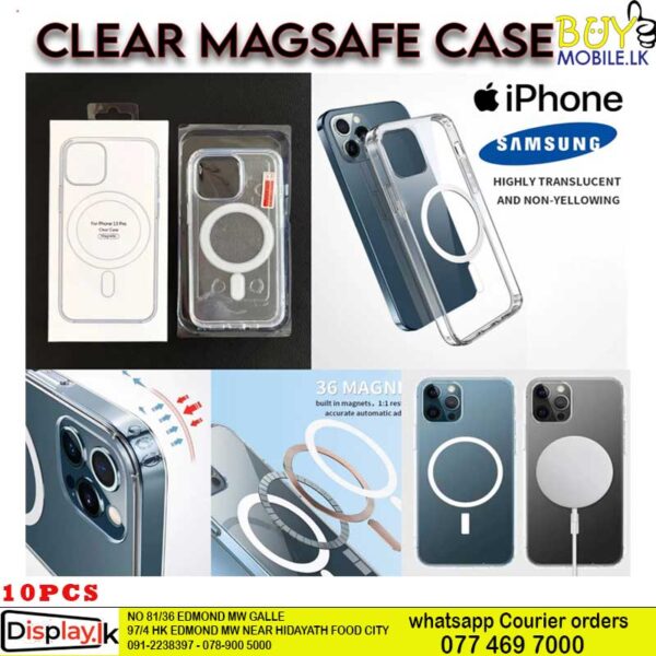 MAGSAFE CLEAR CASE - Wholesale -10pcs