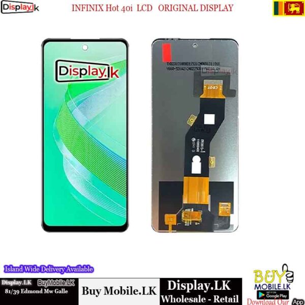 INFINIX X6525 HOT 40I/ ORIGIONAL DISPLAY