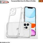 Transparent Back Cover For iPhone 12 Pro Max