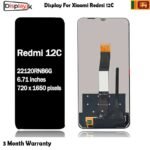 Display For Xiaomi Redmi 12C