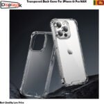 Transparent Back Cover For iPhone 15 Pro MAX