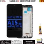 Samsung A15 5G OLED With Frame Original Display
