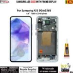 Samsung A55 Oled With frame Display