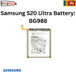 Samsung S20 Ultra Battery: BG988