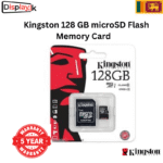 Kingston 128 GB microSD Flash Memory Card