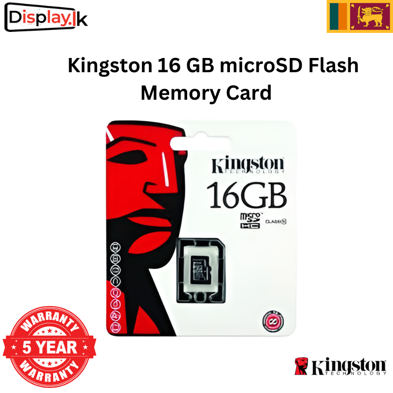 Kingston-16-GB-microSD-Flash-Memory-Card.png Kingston 16 GB microSD Flash Memory Card - Image 1