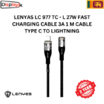 LENYES LC 977 TC - L 27W FAST CHARGING CABLE 3A 1 M CABLE TYPE C TO LIGHTNING