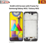 OLED LCD Screen with Frame for Samsung Galaxy M31 / Galaxy M31