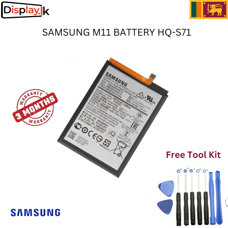 SAMSUNG-M11-BATTERY-HQ-S71.png SAMSUNG A11 BATTERY - Image 1