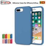 Silicone Back Cover Case For iPhone 8 plus
