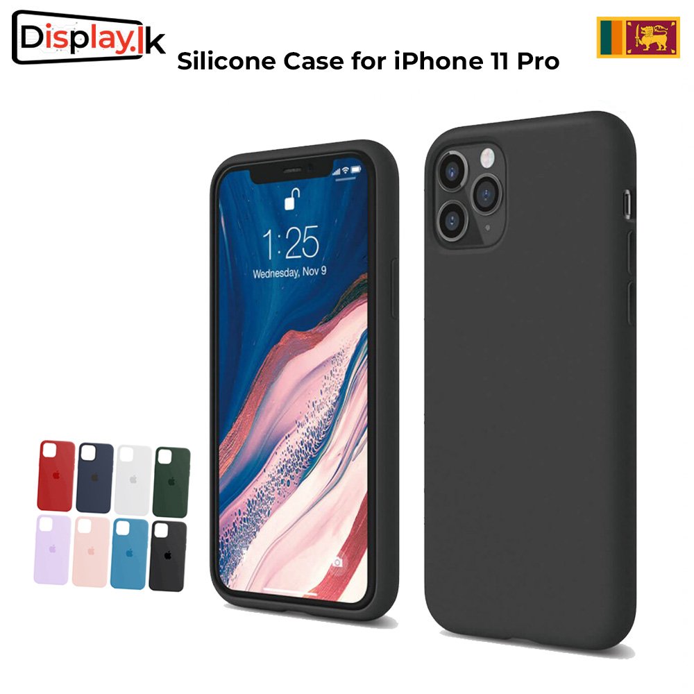 iPhone-11-PRo.jpg Silicone Back Cover Case For iPhone 11 Pro - Image 1