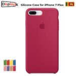 Silicone Back Cover Case For iPhone 7 Plus