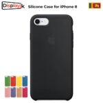 Silicone Back Cover Case For iPhone 8