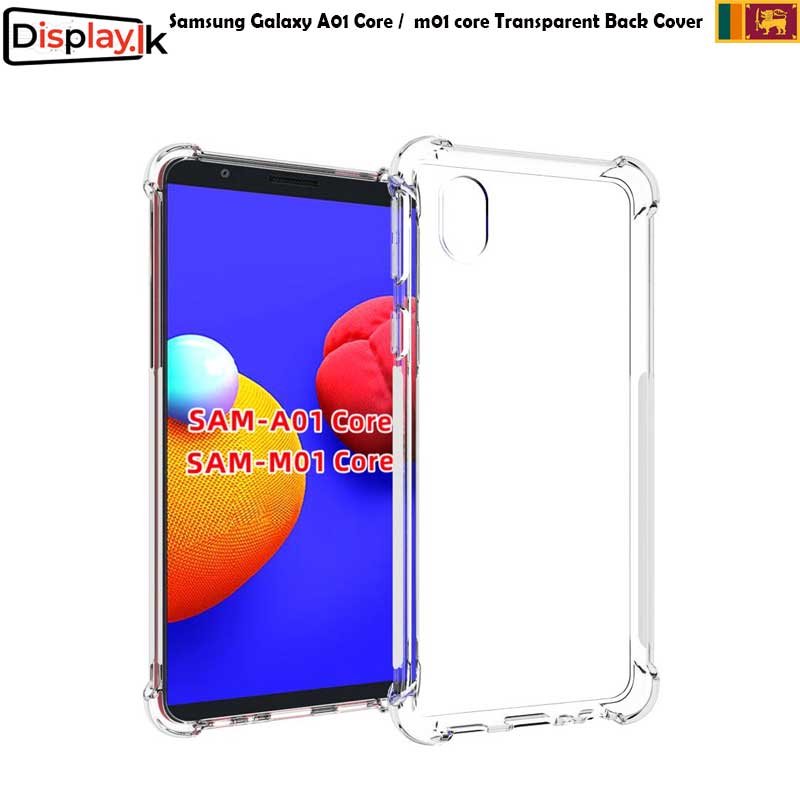 m01-core-1.jpg Samsung Galaxy M01 Core Transparent Back Cover - Image 1