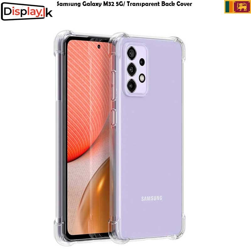 m32-5g.jpg Samsung Galaxy M32 5G Transparent Back Cover - Image 1