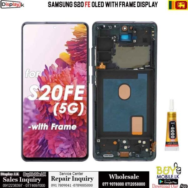 samsung S20 fe Oled with Frame Display