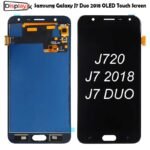 OLED 5.5 Inch J720 Display For Samsung Galaxy J7 Duo 2018 Touch Screen