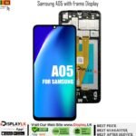 Samsung A05 with frame Display