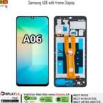 Samsung A06 with frame Display