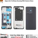 Oppo A3x Full Body Housing With Camera Glass