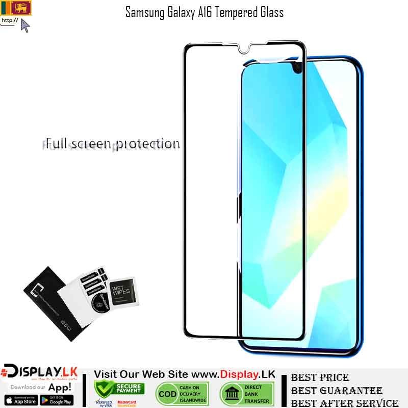 a16 Samsung Galaxy A16 Tempered Glass - Image 1
