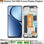 Realme C63 4G OEM LCD screen, complete