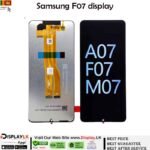 Samsung F07 Display